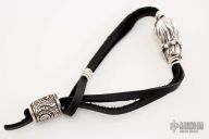 Sterling Skull Bracelet