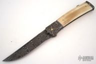 Damascus & Mastodon Lockback