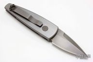 Stinger 400 - Special Grey Handle/Blasted Blade/Plain Edge