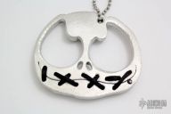 Stitched Mouth Skull