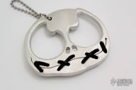 Stitched Mouth Skull