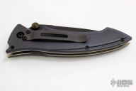 STT-685 Small Tactical Tanto - Black Serrated Auto