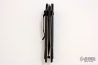 STT-685 Small Tactical Tanto - Black Serrated Auto