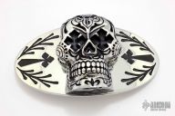 Sugar Skull Belt Buckle
