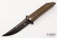 Sun Tzu Kwaiken, Black Stonewashed and Bronze Anodized