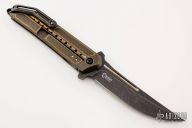 Sun Tzu Kwaiken, Black Stonewashed and Bronze Anodized