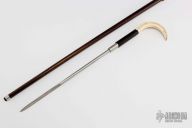 Sword Cane - Warthog Tusk