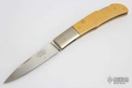 Tampa Period Lockback - Yellow Micarta #177