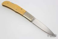 Tampa Period Lockback - Yellow Micarta #177