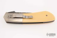 Tanto Linerlock Folder - Damascus