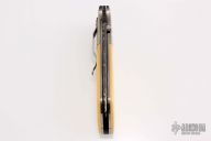 Tanto Linerlock Folder - Damascus