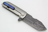Tanto Spur Flipper with Timascus Clip
