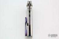 Tanto Spur Flipper with Timascus Clip