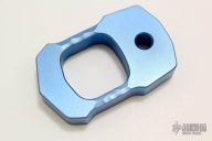 Ti K-Ring - Experimental Shape V2 - Toxified and Anodized