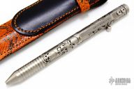 TiBolt Pen - Engraved by Pedro Villarrubia