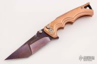 Tighe Fighter - Copper and Colored Damasteel