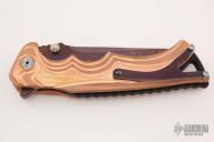 Tighe Fighter - Copper and Colored Damasteel