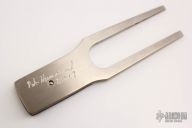 Titanium and Timascus Divot Tool