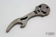 Titanium Bottle Opener - Skull