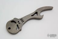 Titanium Bottle Opener - Skull