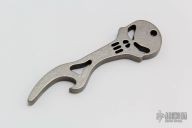 Titanium Bottle Opener - Skull