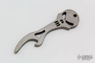 Titanium Bottle Opener - Skull