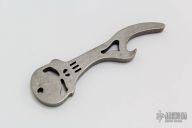 Titanium Bottle Opener - Skull