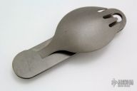Titanium folding Spork