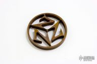 Titanium Munroe Logo Medallion