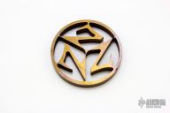 Titanium Munroe Logo Medallion