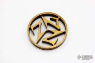 Titanium Munroe Logo Medallion