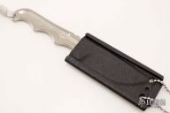 Titanium Neck Knife - Chisel Ground