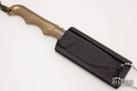 Titanium Neck Knife - Chisel Ground