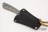 Titanium Neck Knife - Chisel Ground