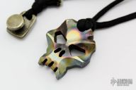 Titanium Skull Necklace