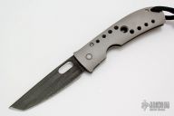 Damascus Tanto Framelock