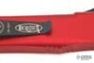 142-10-R Combat Troodon D/E Red - Black Tactical Plain Edge