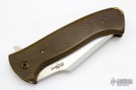 Tryfer - Green Canvas Micarta