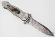 Twist Tighe - Damasteel and Engraved