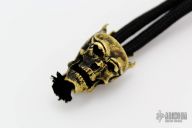 Two Mask Bead - Bronze Bead