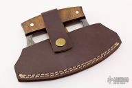 Ulu - Damascus and Walnut