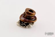 Uncle Bruiser Bead - Copper and Sterling Silver