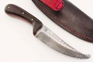 Upswept Fixed Blade - Damascus