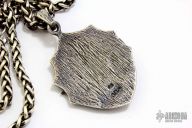 USN Skull Pendant and Chain