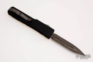 UTX-70 D/E - Damascus and Ivory Micarta