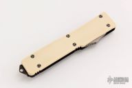 UTX-70 D/E - Damascus and Ivory Micarta