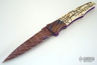 Damascus & Mammoth Ivory Automatic