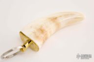 Warthog Ivory Tusk Keychain