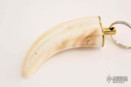 Warthog Ivory Tusk Keychain