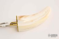 Warthog Ivory Tusk Keychain